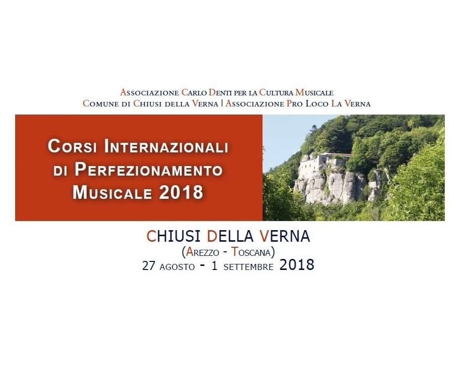 Corsi Internazionali Di Perfezionamento Musicale 2018 - Associazione Carlo Denti per la Cultura Musicale