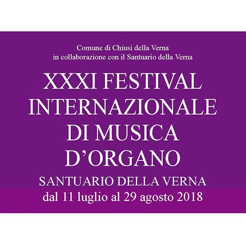 XXXI FESTIVAL INTERNAZIONALE DI MUSICA D’ORGANO